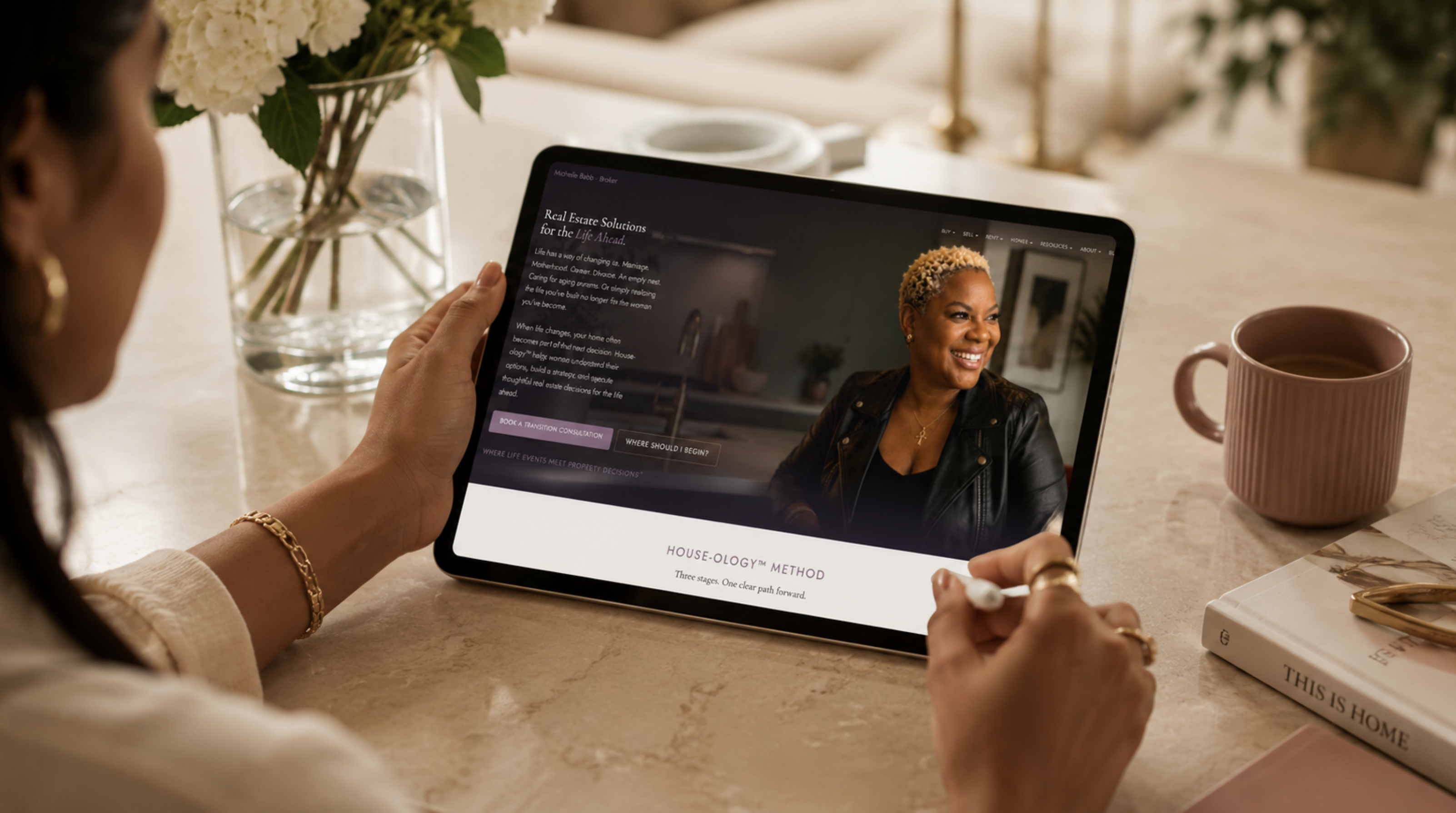 Reading the House-ology blog on a tablet